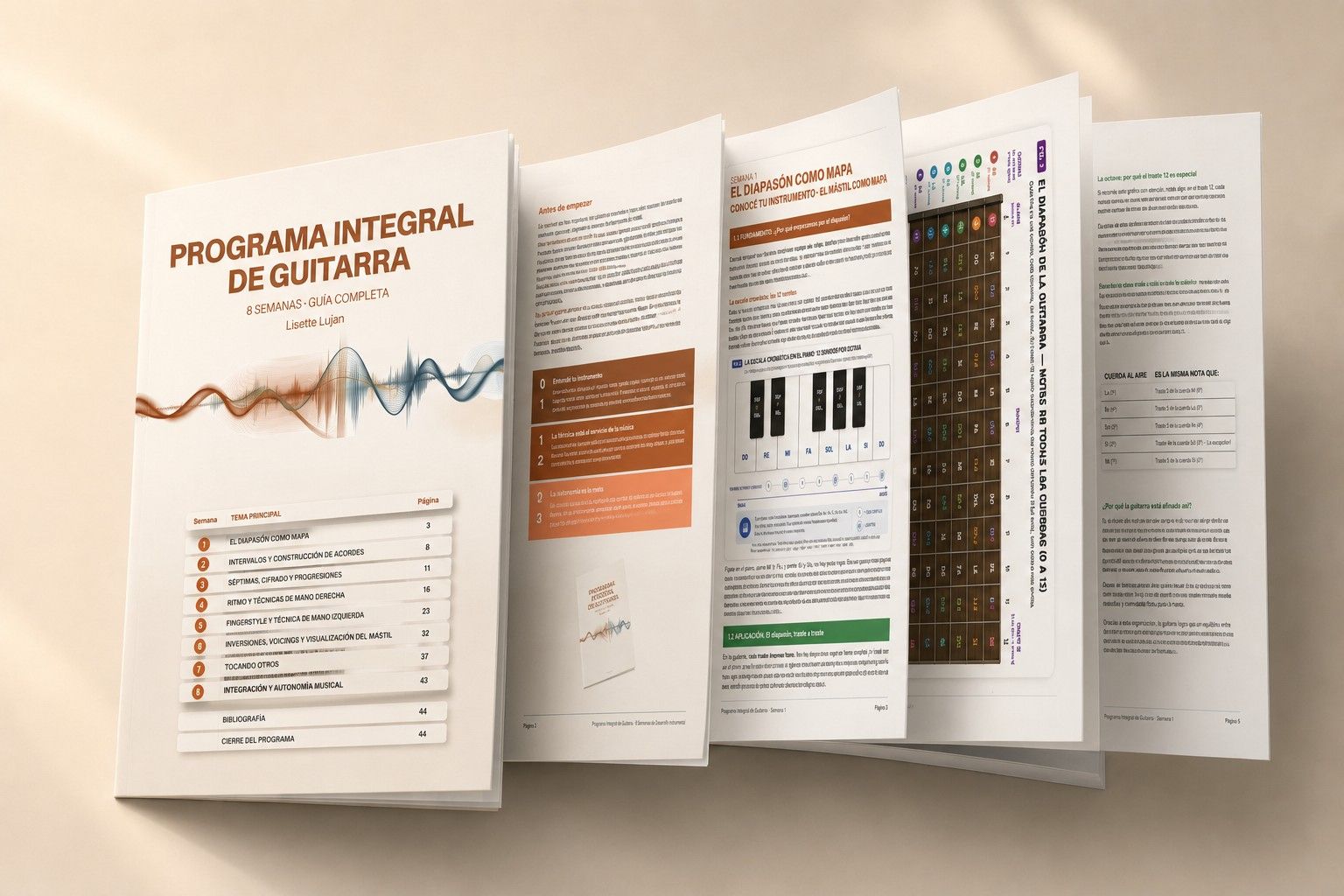 Vista previa del manual del Programa Integral de Guitarra